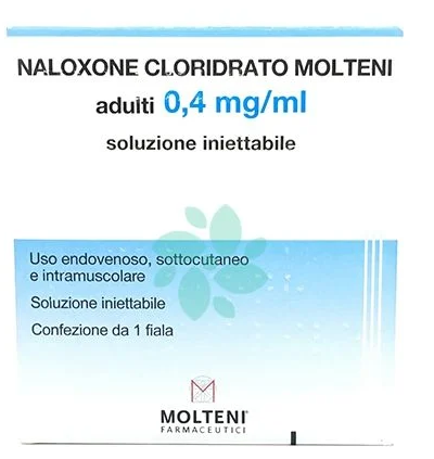 NALOXONE CLOR MOLT*F 0,4MG 1ML - Farmacia De Pasquale