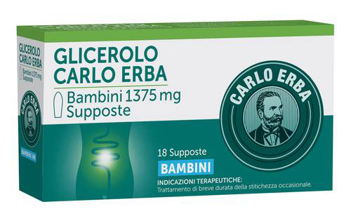 GLICEROLO*BB 18SUPP 1375MG - Farmacia De Pasquale