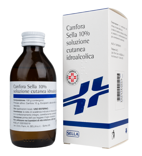CANFORA*10% SOL IAL 100G - Farmacia De Pasquale