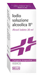 IODIO SOL ALCO II*30ML - Farmacia De Pasquale