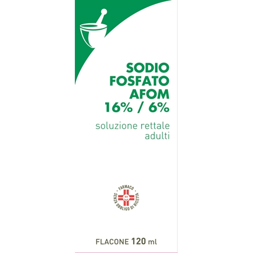SODIO FOSFATO AFOM*120ML+CAN - Farmacia De Pasquale