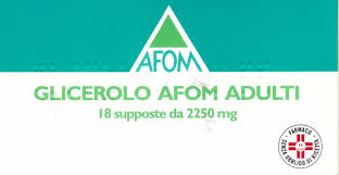 GLICEROLO AFOM*AD 18SUPP2250MG - Farmacia De Pasquale
