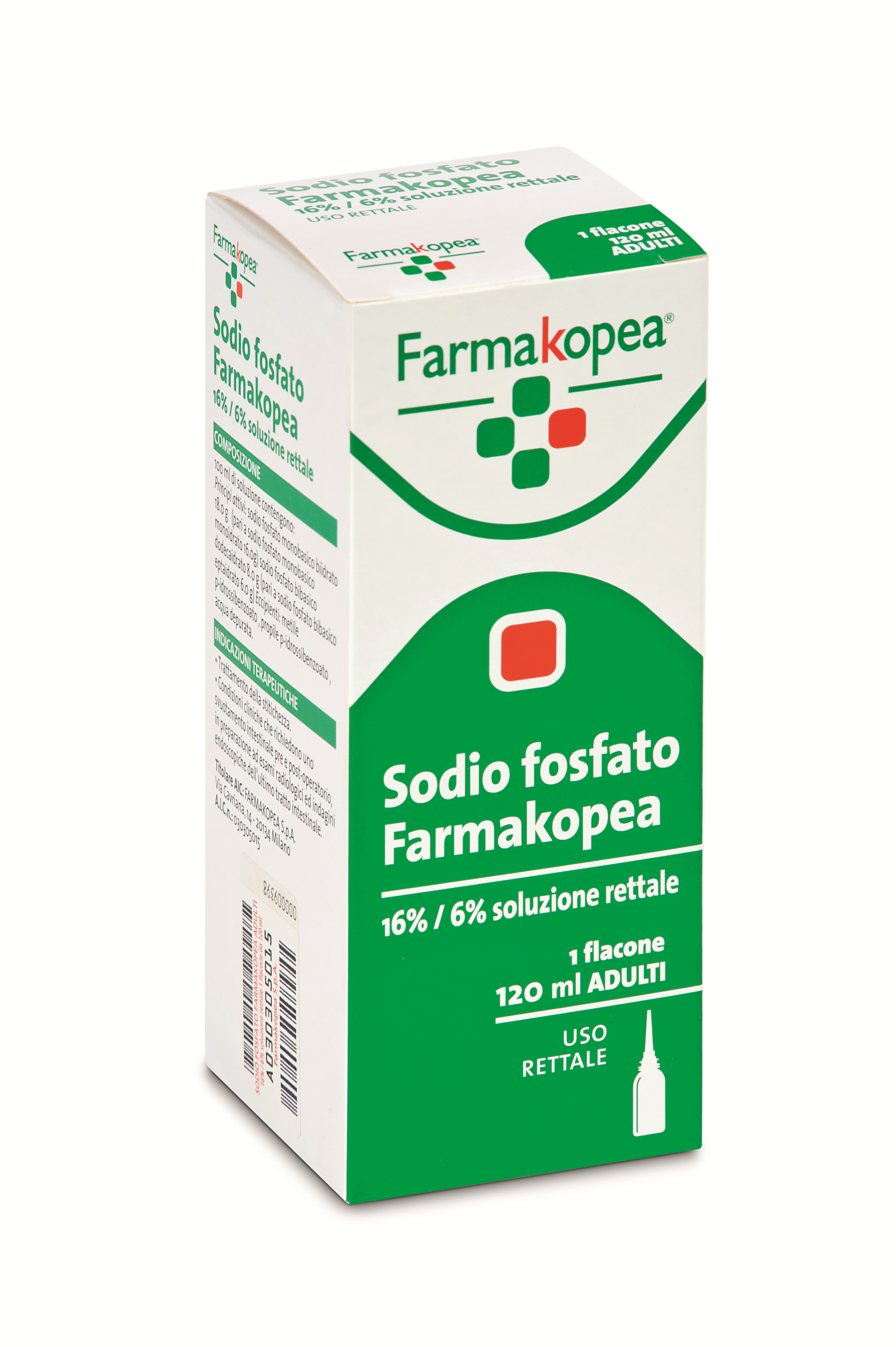 SODIO FOSFATO FA*RETT 120ML - Farmacia De Pasquale