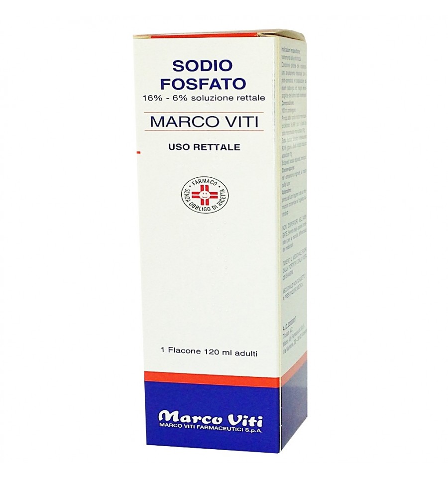 SODIO FOSFATO MV*SOL RET 120ML - Farmacia De Pasquale