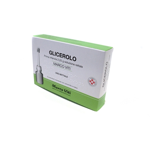 GLICEROLO MV*6MONODOSI 2,25G - Farmacia De Pasquale
