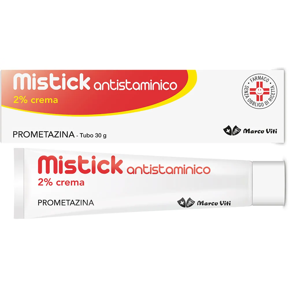MISTICK ANTISTAMINICO MV*2% CR - Farmacia De Pasquale