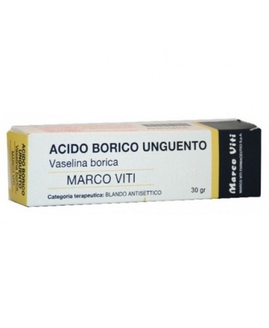 ACIDO BORICO MV*3% UNG 30G - Farmacia De Pasquale