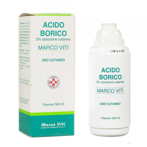 ACIDO BORICO MV*3% 500ML - Farmacia De Pasquale
