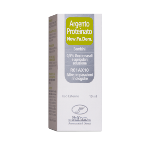 ARGENTO PROTEINATO*0,5% 10ML - Farmacia De Pasquale