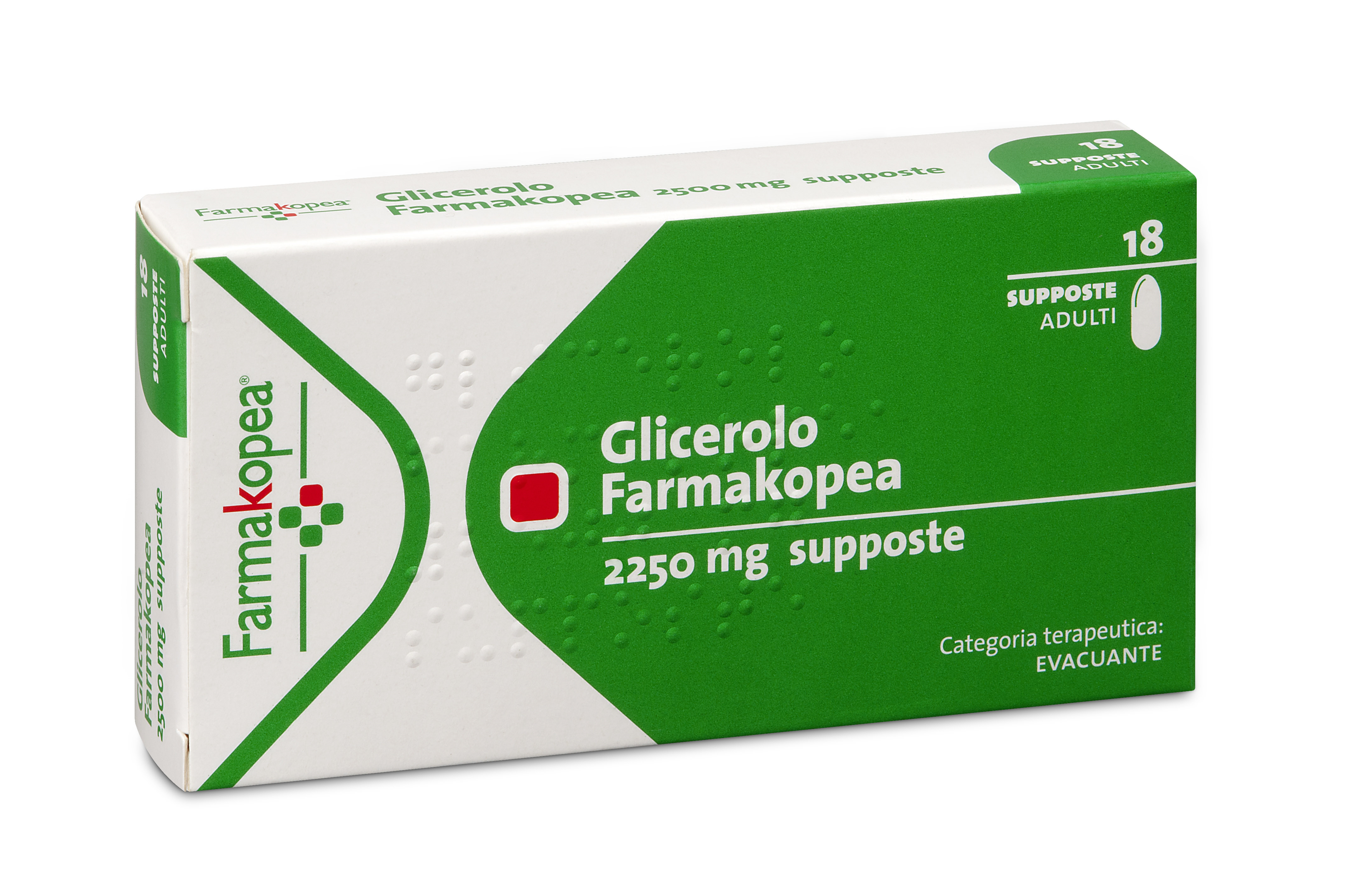 GLICEROLO FARMAK*18SUPP 2250MG - Farmacia De Pasquale