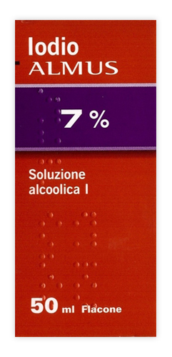 IODIO ALMUS*50ML 7%+5% - Farmacia De Pasquale