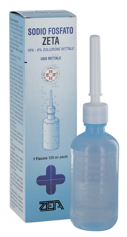 SODIO FOSFATO ZETA*RETT 120ML - Farmacia De Pasquale
