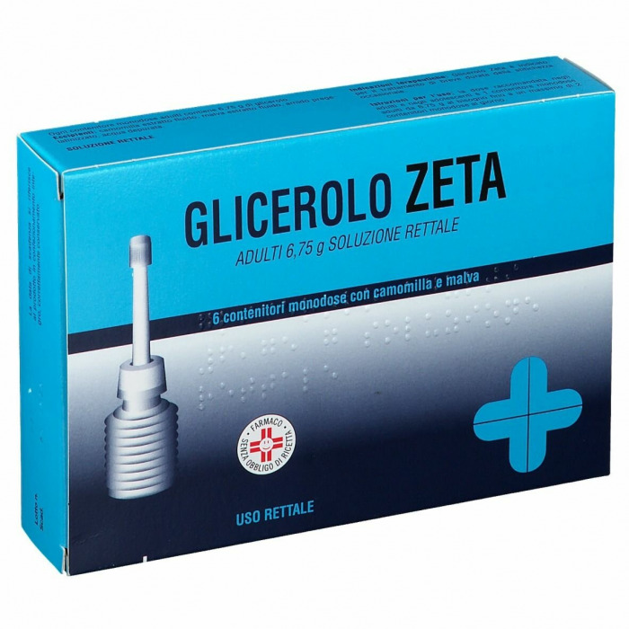 GLICEROLO ZETA*6CONT 6,75G CAM - Farmacia De Pasquale