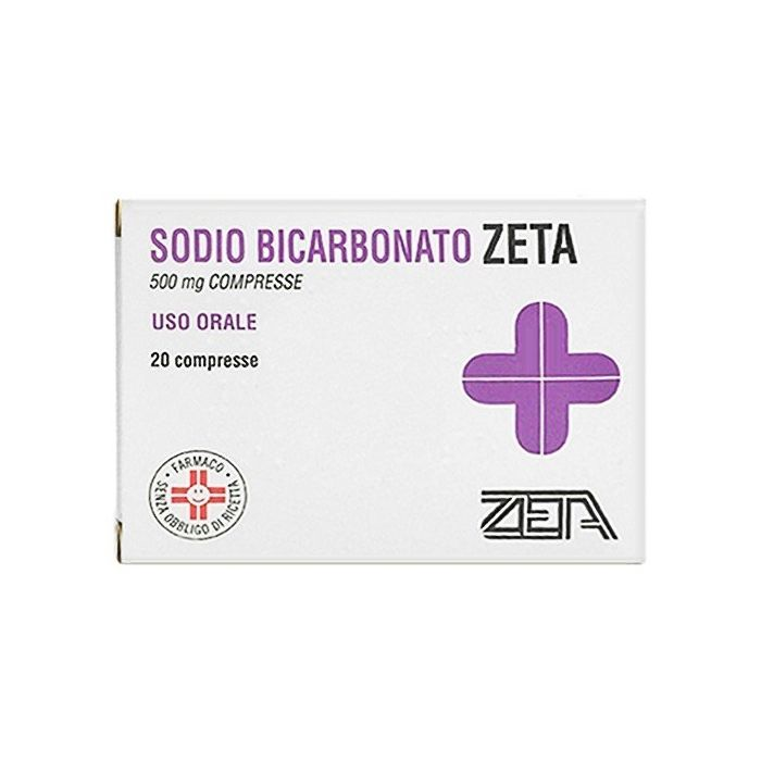 SODIO BICARB*20CPR 500MG - Farmacia De Pasquale