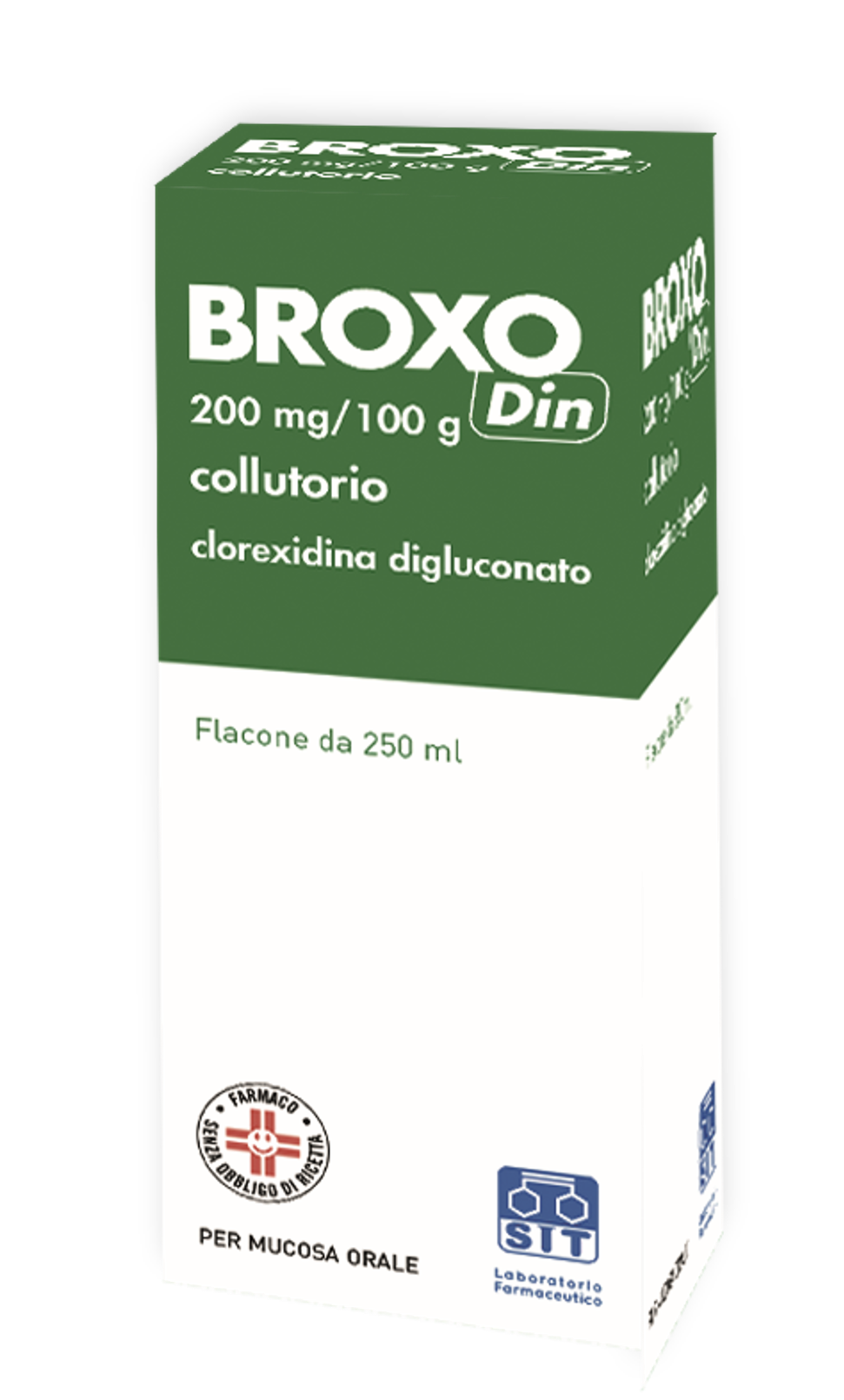 BROXODIN*COLLUT 250ML 0,2% - Farmacia De Pasquale