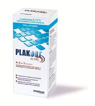 PLAKOUT*SOLUZ FL 150ML 0,12% - Farmacia De Pasquale
