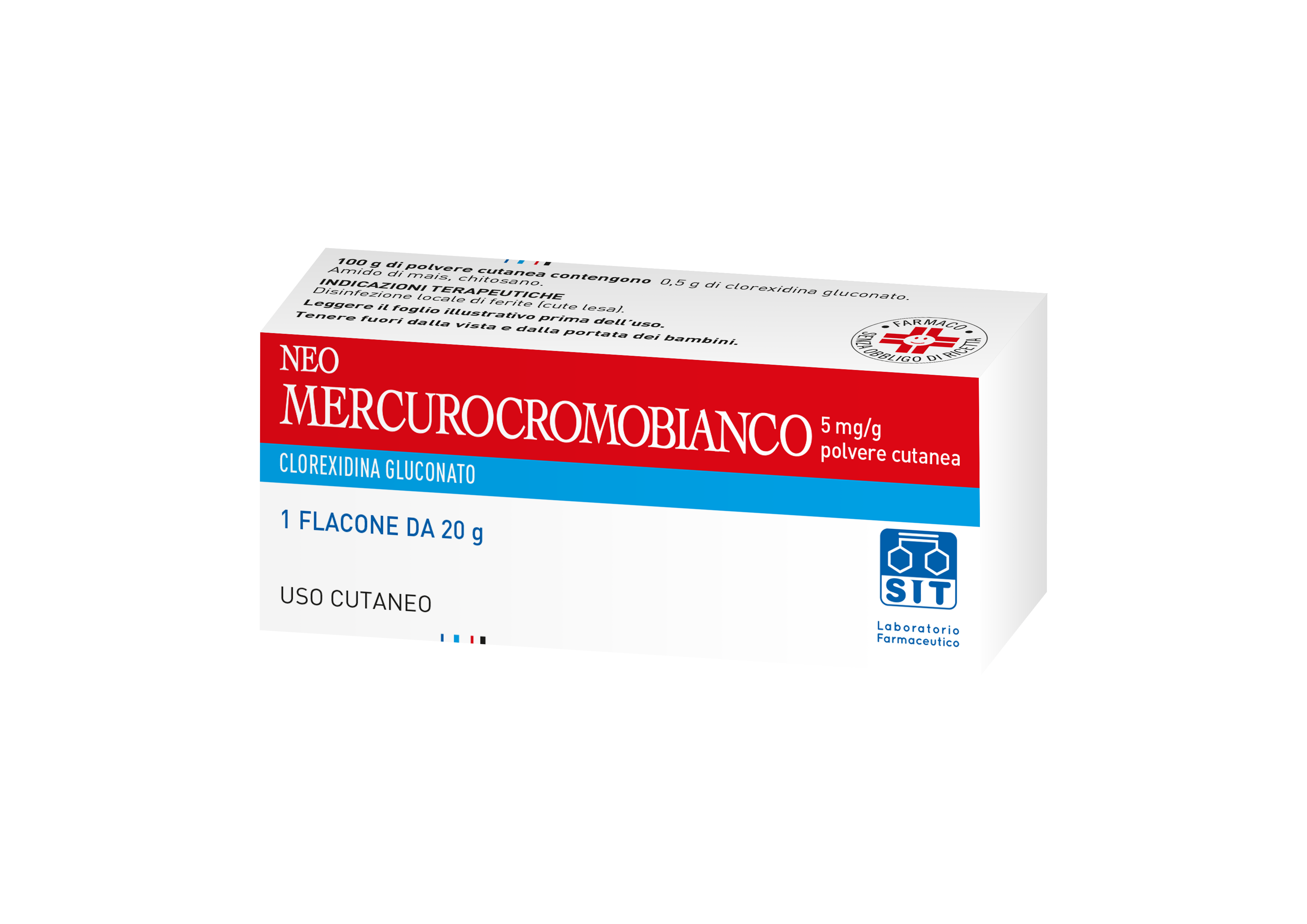 NEOMERCUROCROMO BIANCO*POLV20G - Farmacia De Pasquale