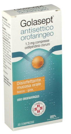 GOLASEPT ANT ORO*20CPR 1,3MG - Farmacia De Pasquale