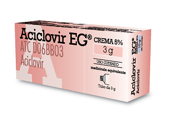ACICLOVIR EG*CR 3G 5% - Farmacia De Pasquale