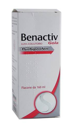 BENACTIV GOLA*COLLUT 160ML 2,5 - Farmacia De Pasquale