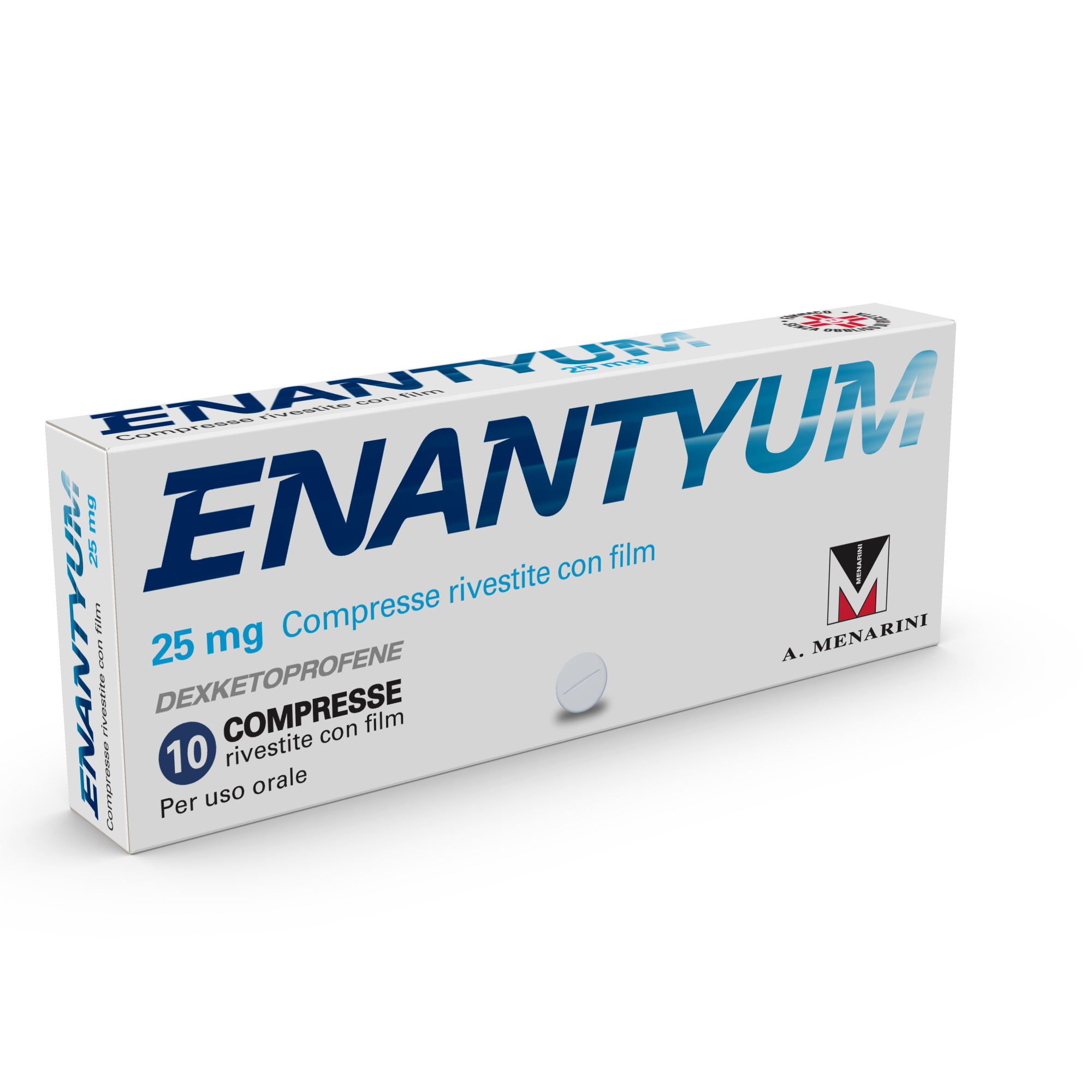 ENANTYUM*10CPR RIV 25MG - Farmacia De Pasquale
