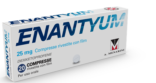 ENANTYUM*20CPR RIV 25MG - Farmacia De Pasquale