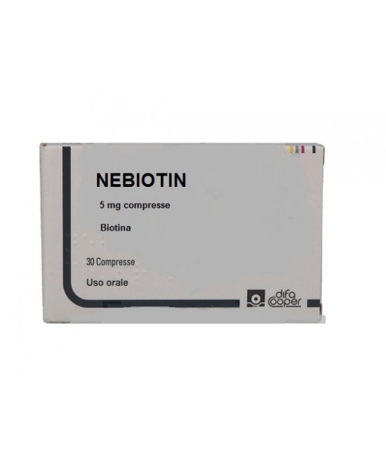 NEBIOTIN*30CPR 5MG - Farmacia De Pasquale