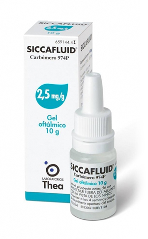 SICCAFLUID*GEL OFT 10G 2,5MG/G - Farmacia De Pasquale