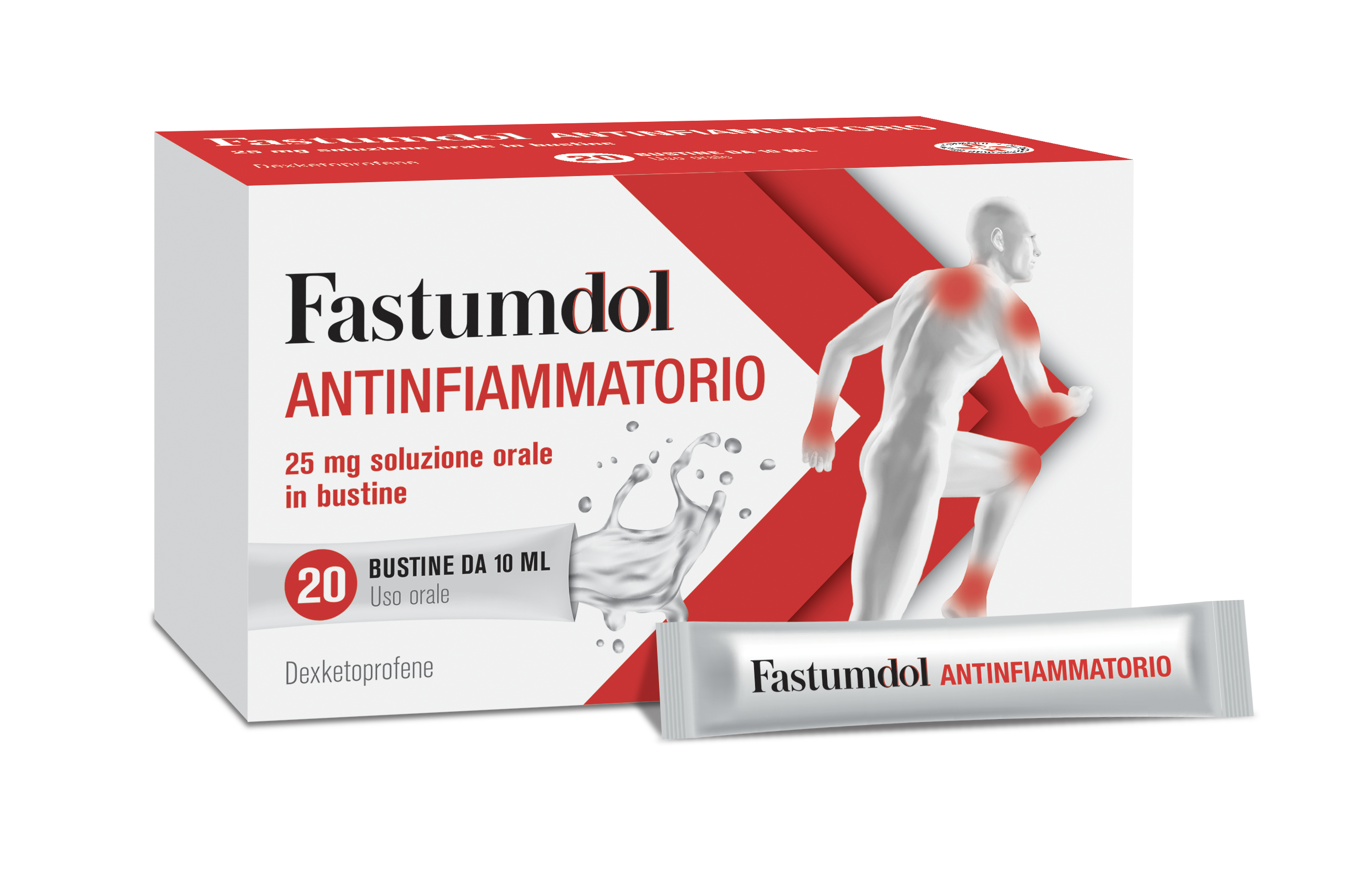 FASTUMDOL ANTINF*20BS SOL 25MG - Farmacia De Pasquale
