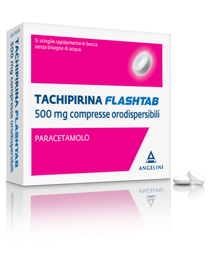 TACHIPIRINA FLASHTAB*16CPR 500 - Farmacia De Pasquale