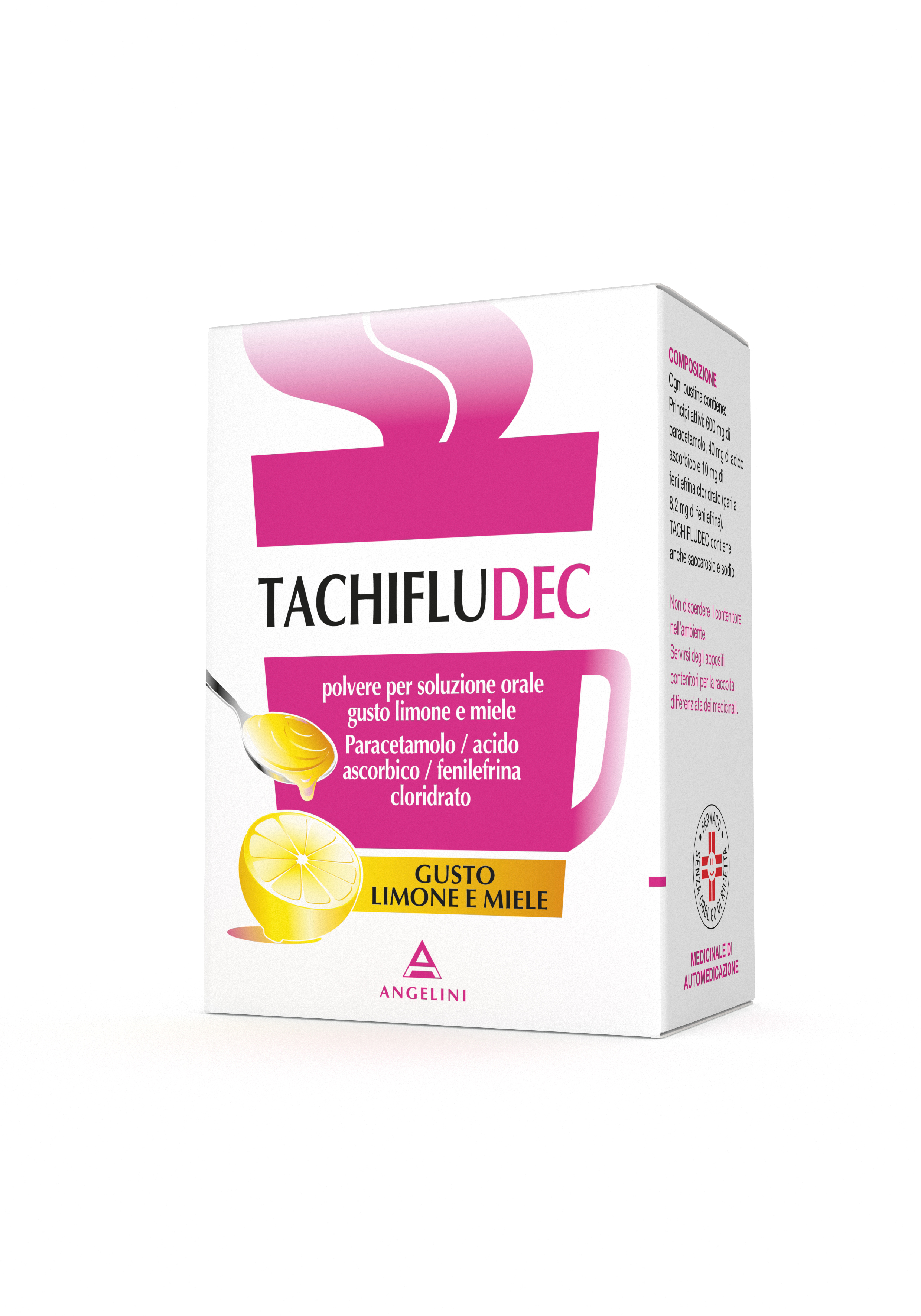 TACHIFLUDEC*16BUST LIMONE MIEL - Farmacia De Pasquale