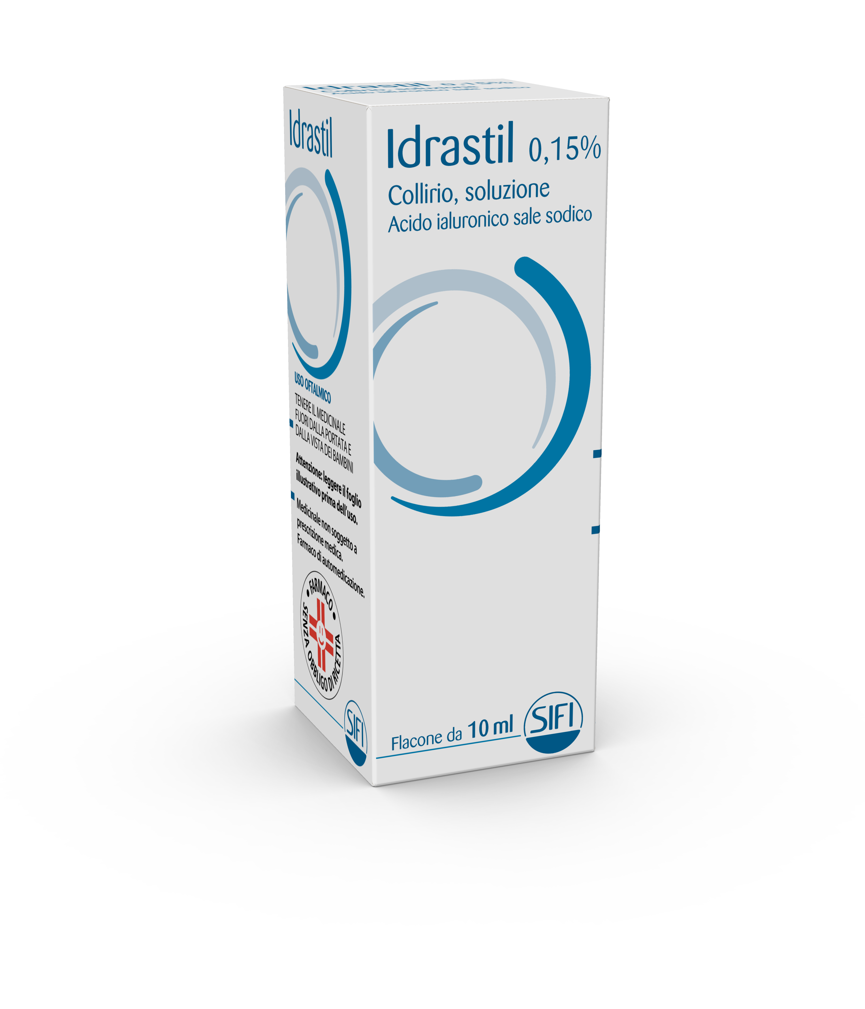 IDRASTIL*OFT COLL FL 10ML0,15% - Farmacia De Pasquale