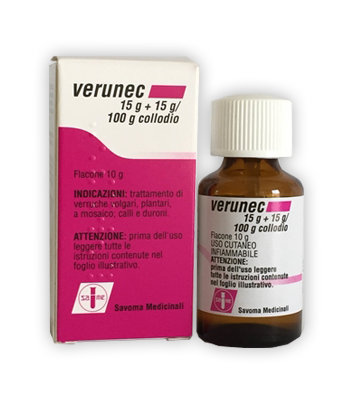 VERUNEC*FL 15G+15G/100G COLLOD - Farmacia De Pasquale