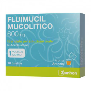 FLUIMUCIL MUCOL*OS 10BUST600MG - Farmacia De Pasquale