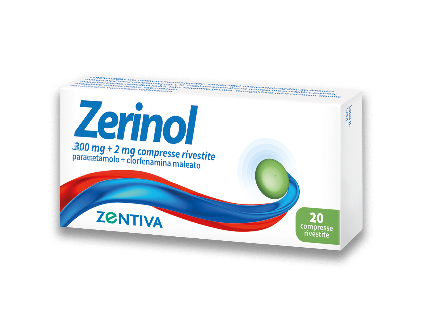 ZERINOL*20CPR RIV 300MG+2MG - Farmacia De Pasquale
