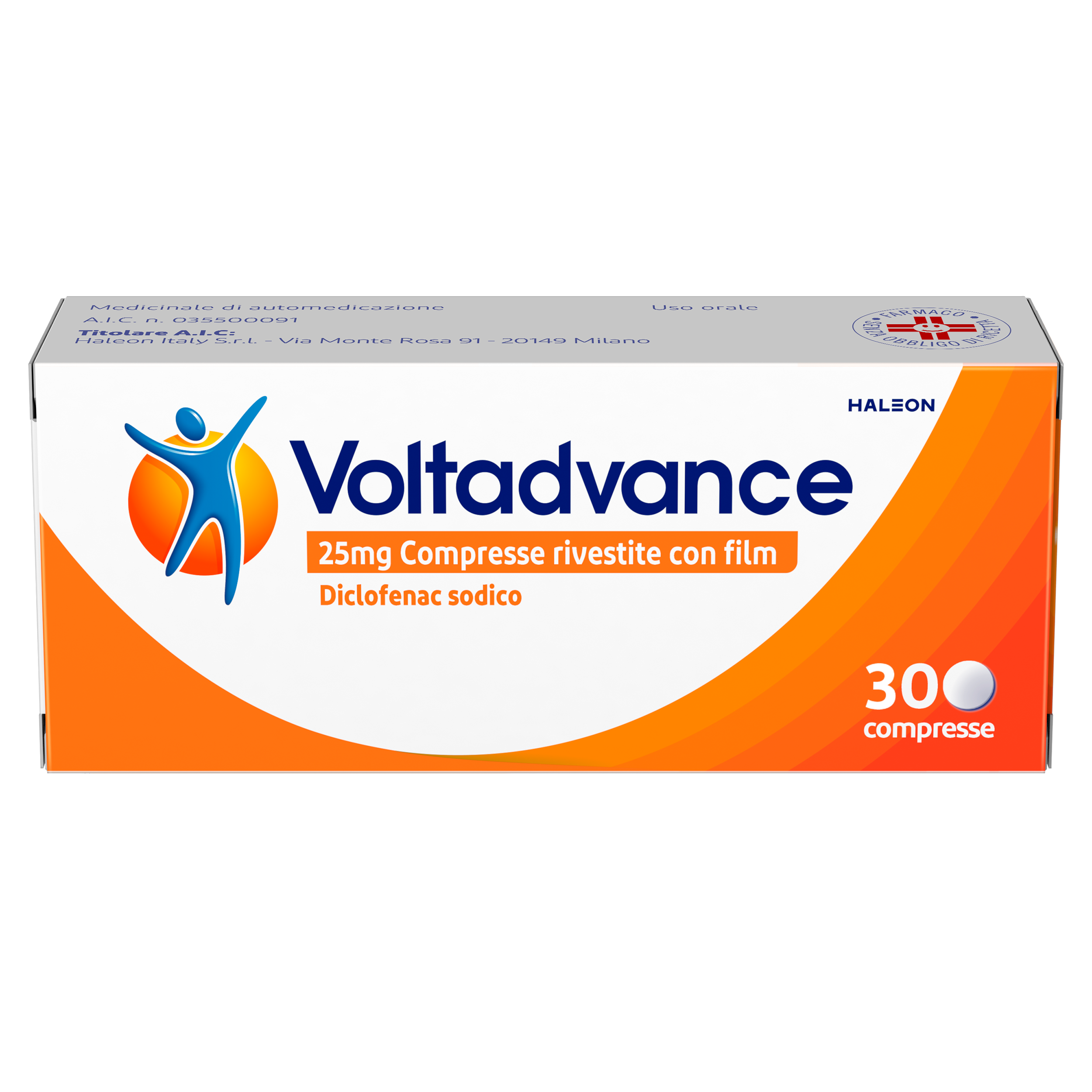 VOLTADVANCE*30CPR RIV 25MG - Farmacia De Pasquale