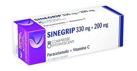 SINEGRIP*20CPR EFF 330MG+200MG - Farmacia De Pasquale
