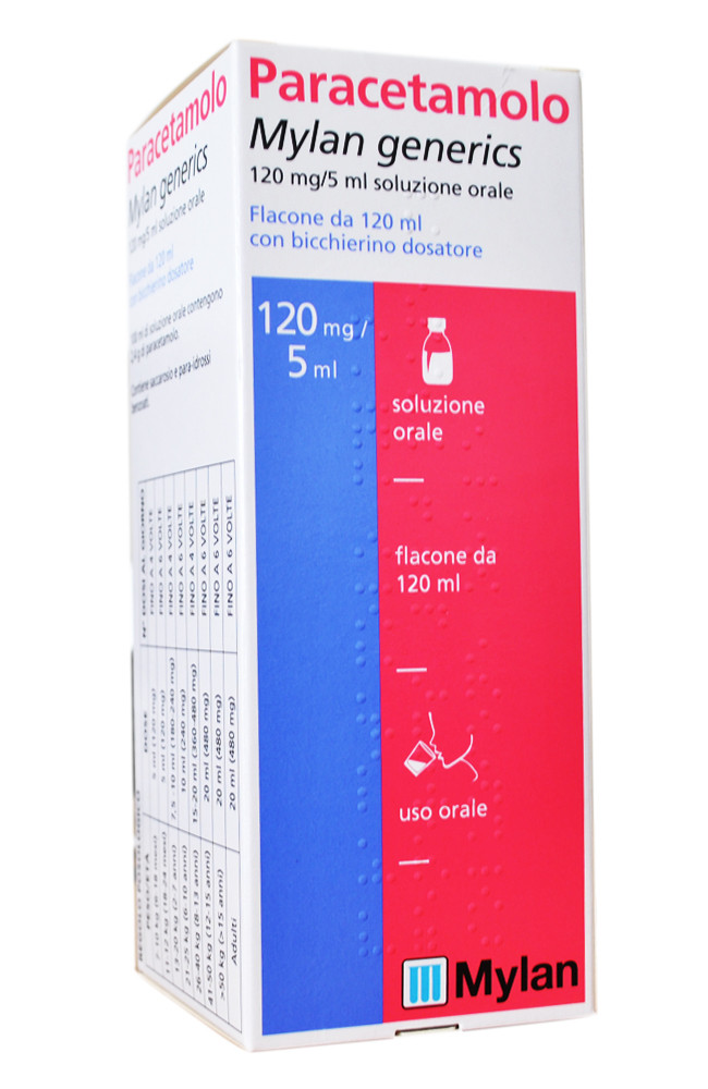 PARACETAMOLO MY*120MG/5ML120ML - Farmacia De Pasquale