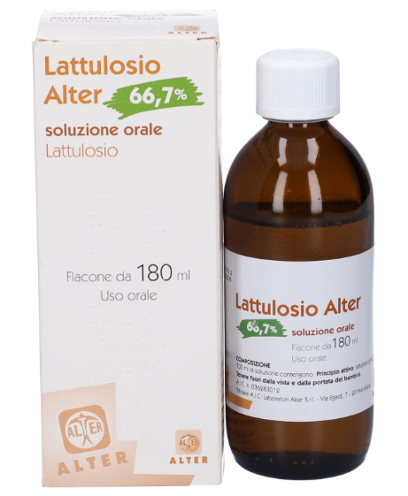 LATTULOSIO ALTER*OS 180ML66,7% - Farmacia De Pasquale