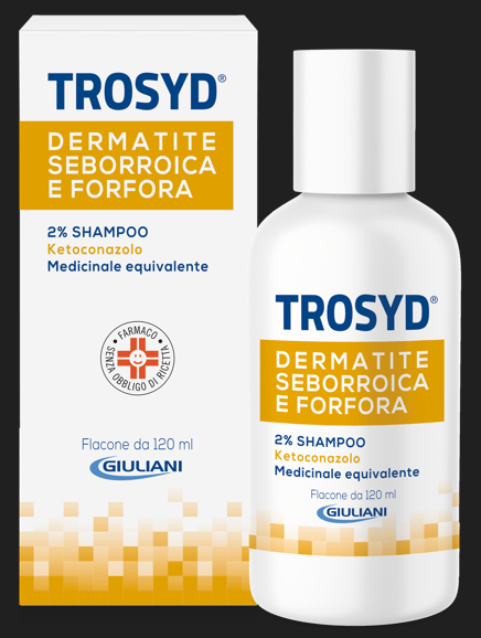 TROSYD DERMATITE SEB*SH120ML2% - Farmacia De Pasquale