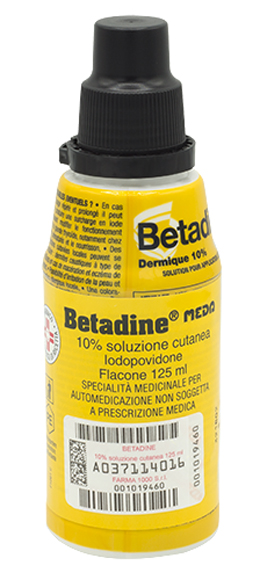 BETADINE*SOLUZ CUT 125ML 10% - Farmacia De Pasquale