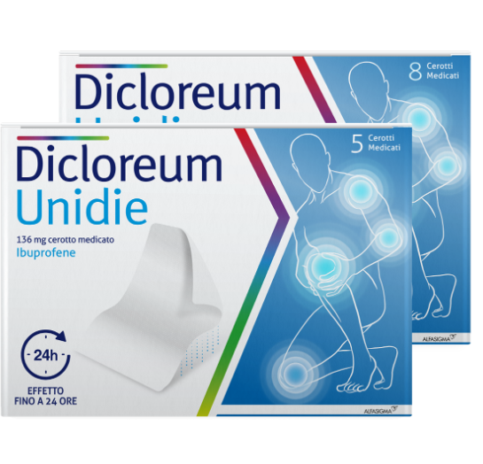 DICLOREUM UNIDIE*5CER 136MG24H - Farmacia De Pasquale