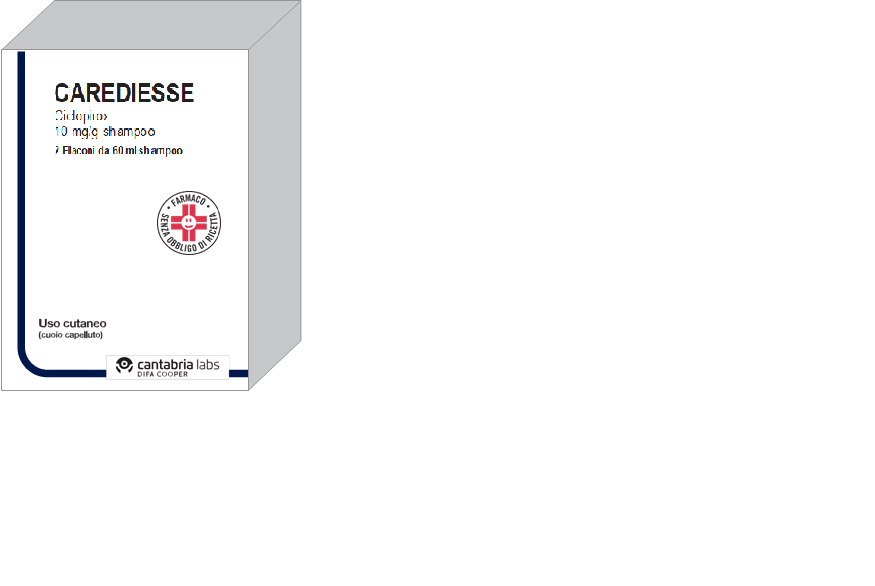 CAREDIESSE*SHAMP2FL 60ML10MG/G - Farmacia De Pasquale