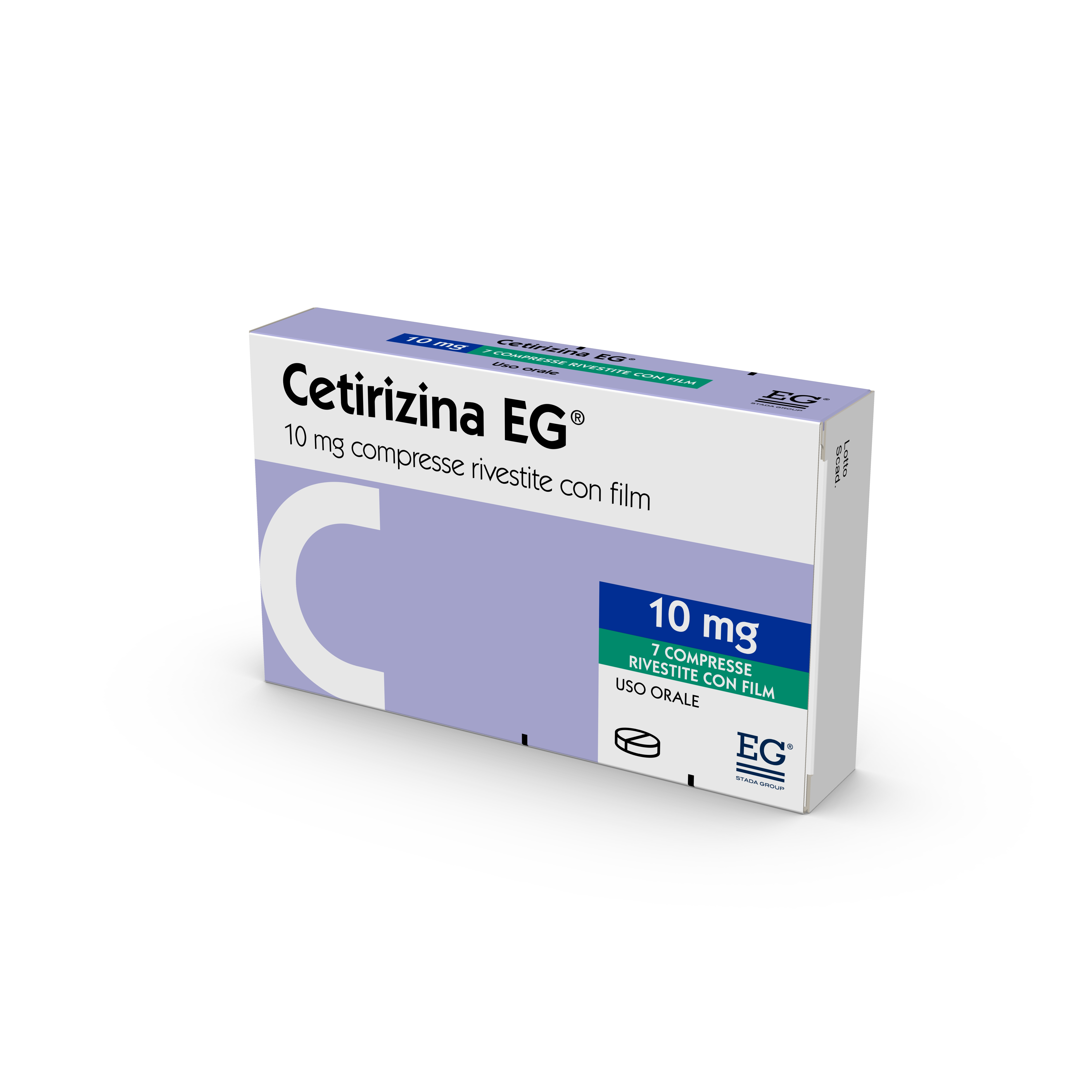 CETIRIZINA EG*7CPR RIV 10MG - Farmacia De Pasquale
