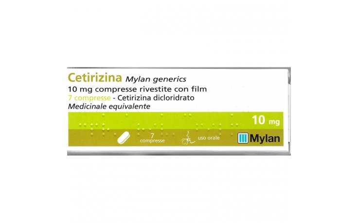 CETIRIZINA MY*7CPR RIV 10MG - Farmacia De Pasquale
