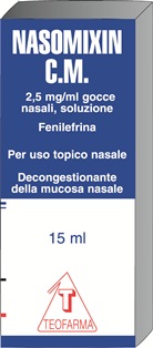 NASOMIXIN CM*GTT 15ML 2,5MG/ML - Farmacia De Pasquale