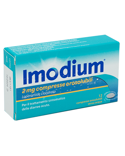 IMODIUM*12CPR OROSOL 2MG - Farmacia De Pasquale