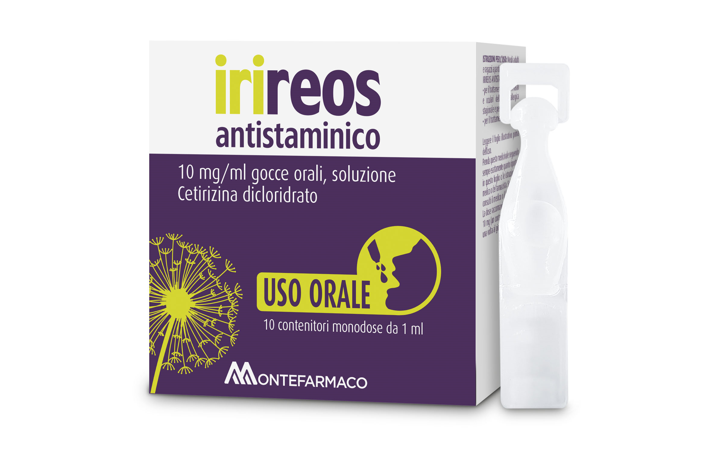 IRIREOS ANT*OS GTT 10FL10MG1ML - Farmacia De Pasquale