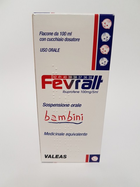 FEVRALT*BB OS SOSP 100MG/5ML - Farmacia De Pasquale