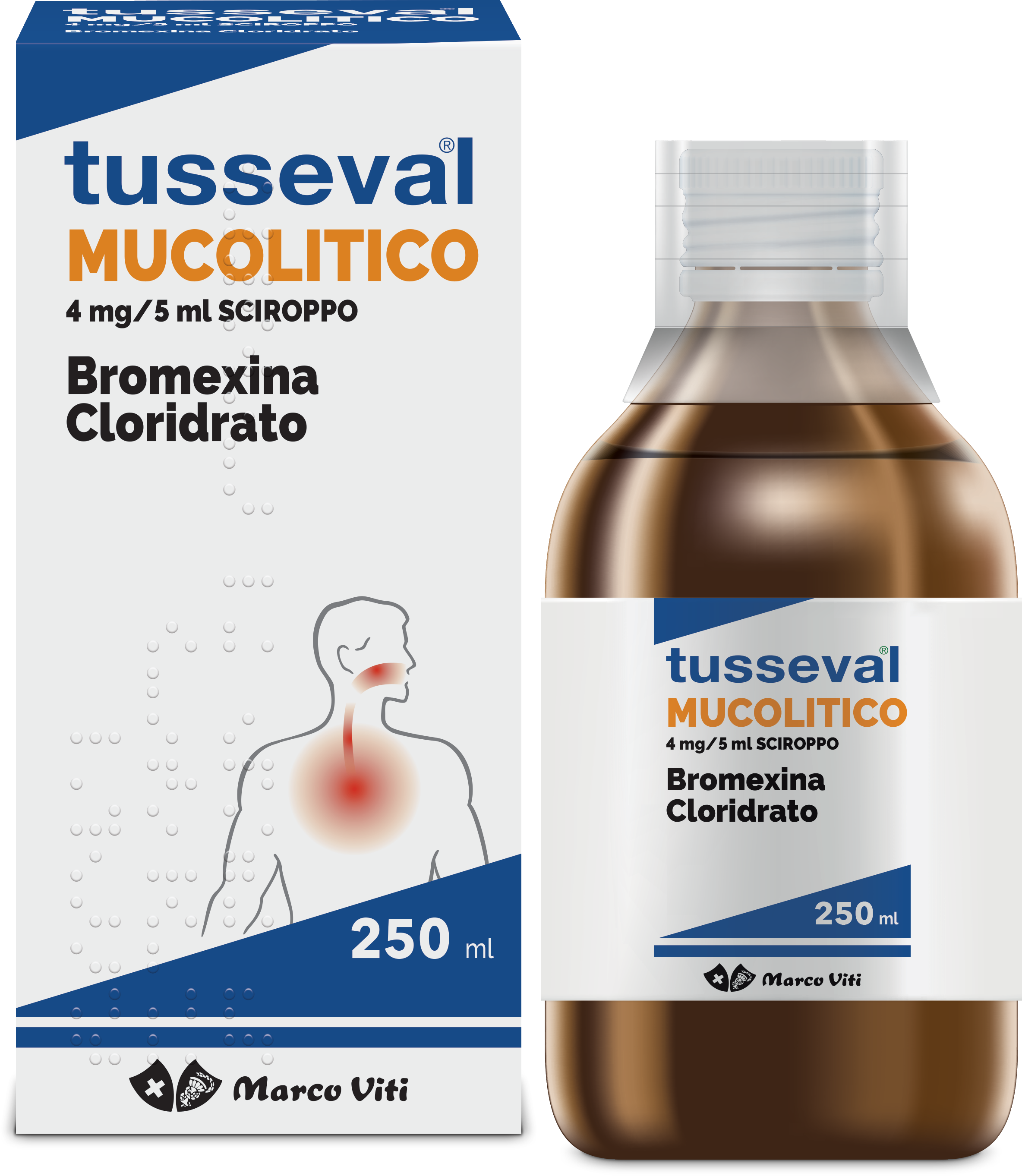 TUSSEVAL MUCOLITICO*SCIR 250ML - Farmacia De Pasquale